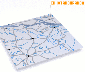 3d view of Chhota Kokranda