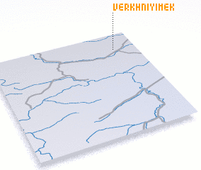 3d view of Verkhniy Imek