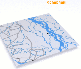 3d view of Sādārbāri