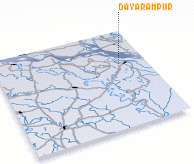 3d view of Dayārāmpur