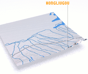 3d view of Hongliugou