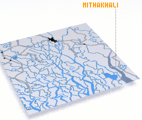 3d view of Mithākhāli