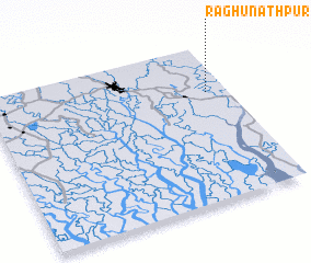 3d view of Raghunāthpur