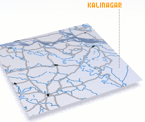 3d view of Kālinagar