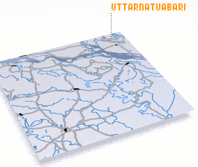 3d view of Uttar Nātuabāri