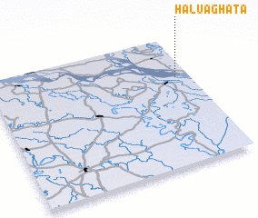 3d view of Hāluāghāta