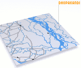 3d view of Dhopa Kāndi