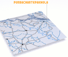 3d view of Purba Char Tepākhola