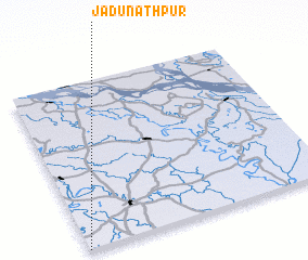 3d view of Jadunāthpur