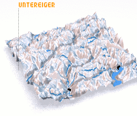 3d view of Unter Eiger