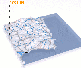 3d view of Gesturi