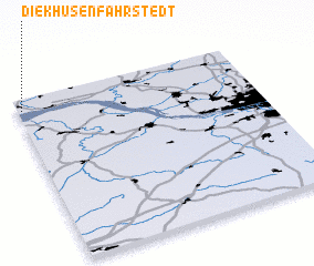 3d view of Diekhusen-Fahrstedt