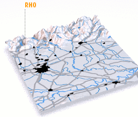 3d view of Rho