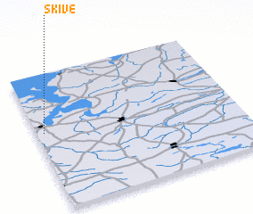 3d view of Skive