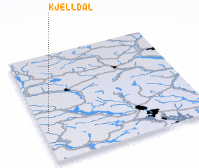 3d view of Kjelldal