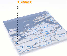 3d view of Eidsfoss