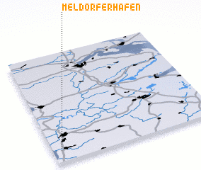 3d view of Meldorfer Hafen