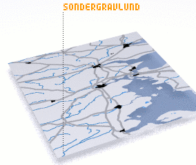 3d view of Sønder Gravlund