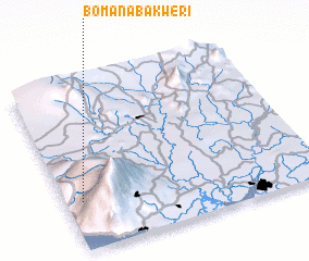 3d view of Bomana Bakweri