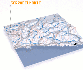 3d view of Serra del Monte