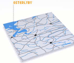 3d view of Øster Lyby