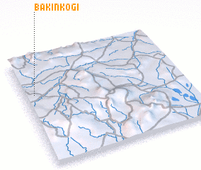 3d view of Bakin Kogi