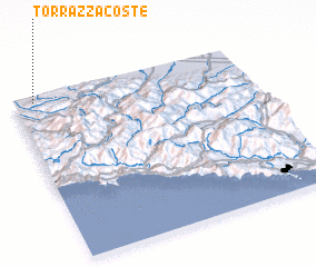 3d view of Torrazza Coste