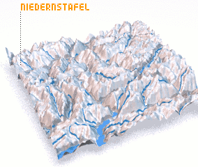 3d view of Niedern Stafel