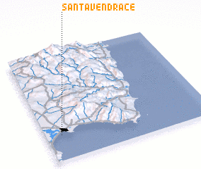 3d view of SantʼAvendrace