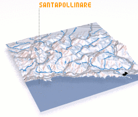 3d view of Santʼ Apollinare