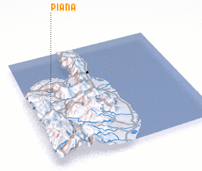 3d view of Piana