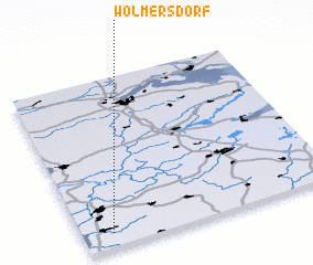 3d view of Wolmersdorf