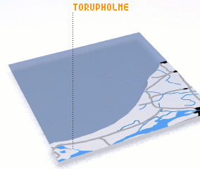 3d view of Torup Holme