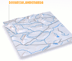 3d view of Douar Salah Ben Abda