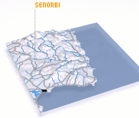 3d view of Senorbì