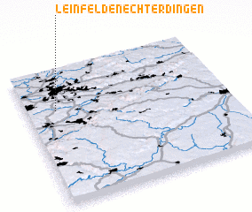 3d view of Leinfelden-Echterdingen