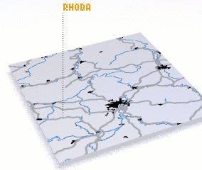 3d view of Rhöda