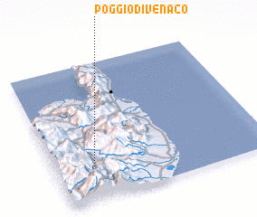 3d view of Poggio-di-Venaco