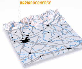 3d view of Mariano Comense