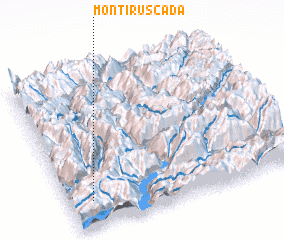 3d view of Monti Ruscada