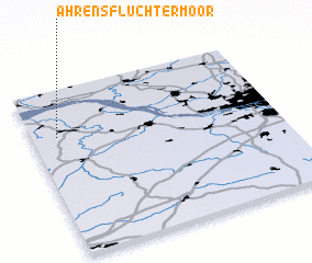 3d view of Ahrensfluchtermoor