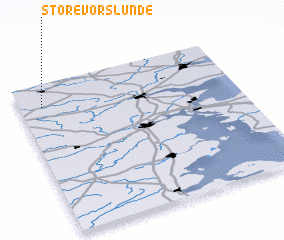 3d view of Store Vorslunde