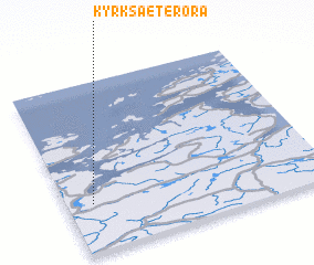 3d view of Kyrksæterøra