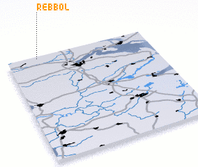 3d view of Rebbøl