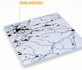 3d view of Mühlhausen