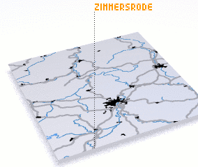 3d view of Zimmersrode