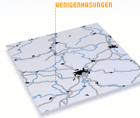 3d view of Wenigenhasungen