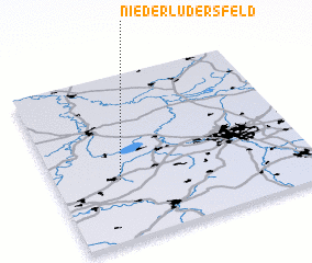 3d view of Nieder Lüdersfeld