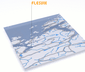 3d view of Flesvik
