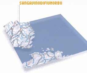 3d view of San-Gavino-di-Fiumorbo